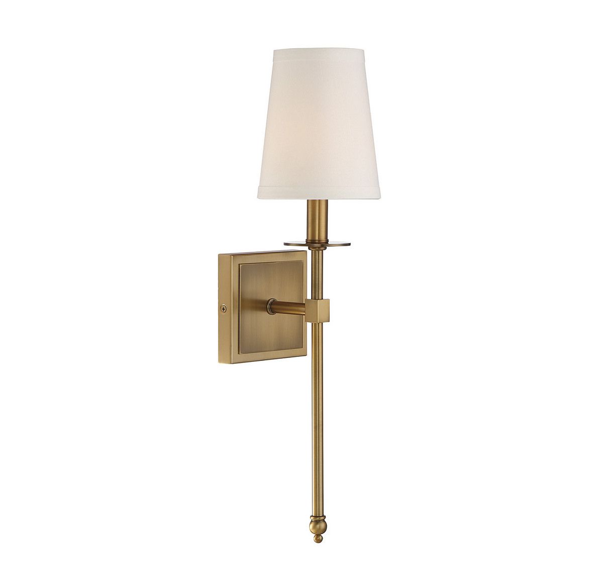 Savoy House Monroe 20-in Wall Sconce Matte Black
