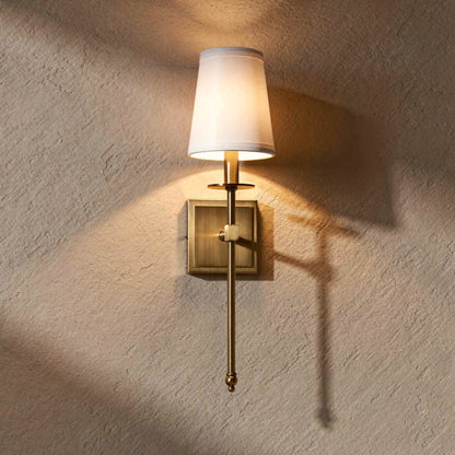 Monroe 1-Light Wall Sconce in Polished Nickel