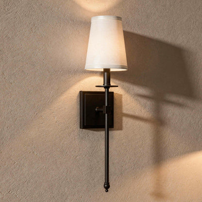Monroe 1-Light Wall Sconce in Polished Nickel