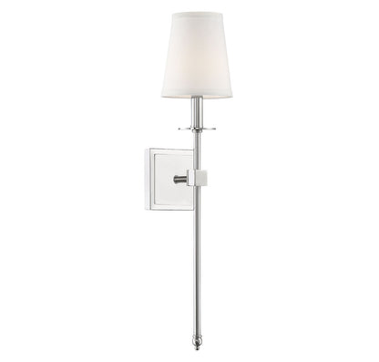 Savoy House Monroe 24-in Wall Sconce Polished Nickel