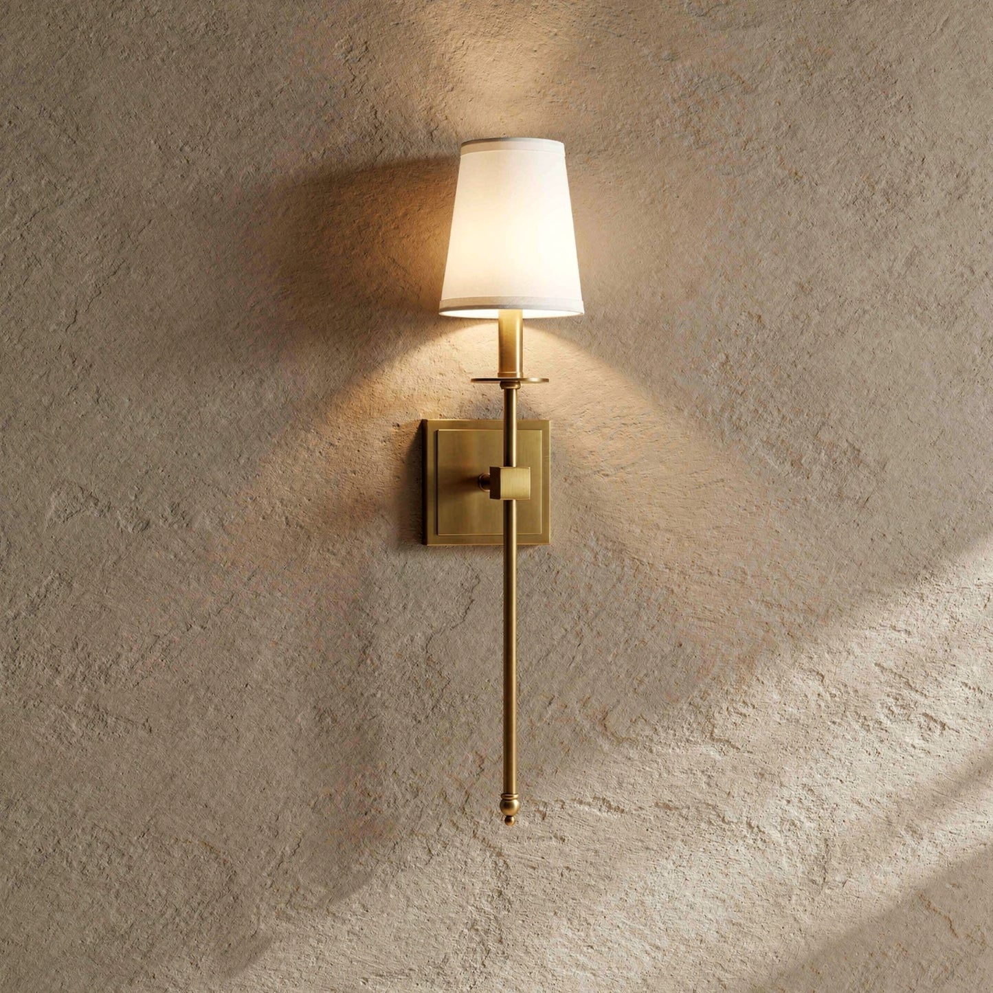 Monroe 1-Light Wall Sconce in Polished Nickel