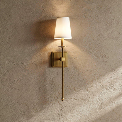 Monroe 1-Light Wall Sconce in Polished Nickel