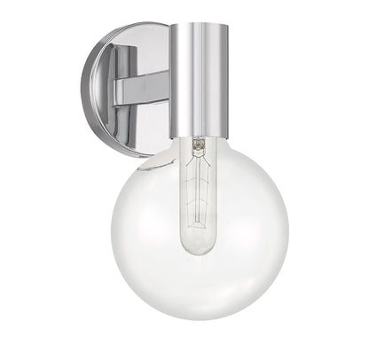 Wright 1-Light Wall Sconce in Chrome