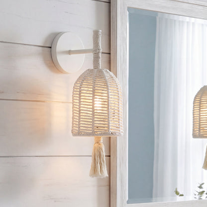 Savoy House Lunara 1-Light Wall Sconce by Breegan Jane - Cotton