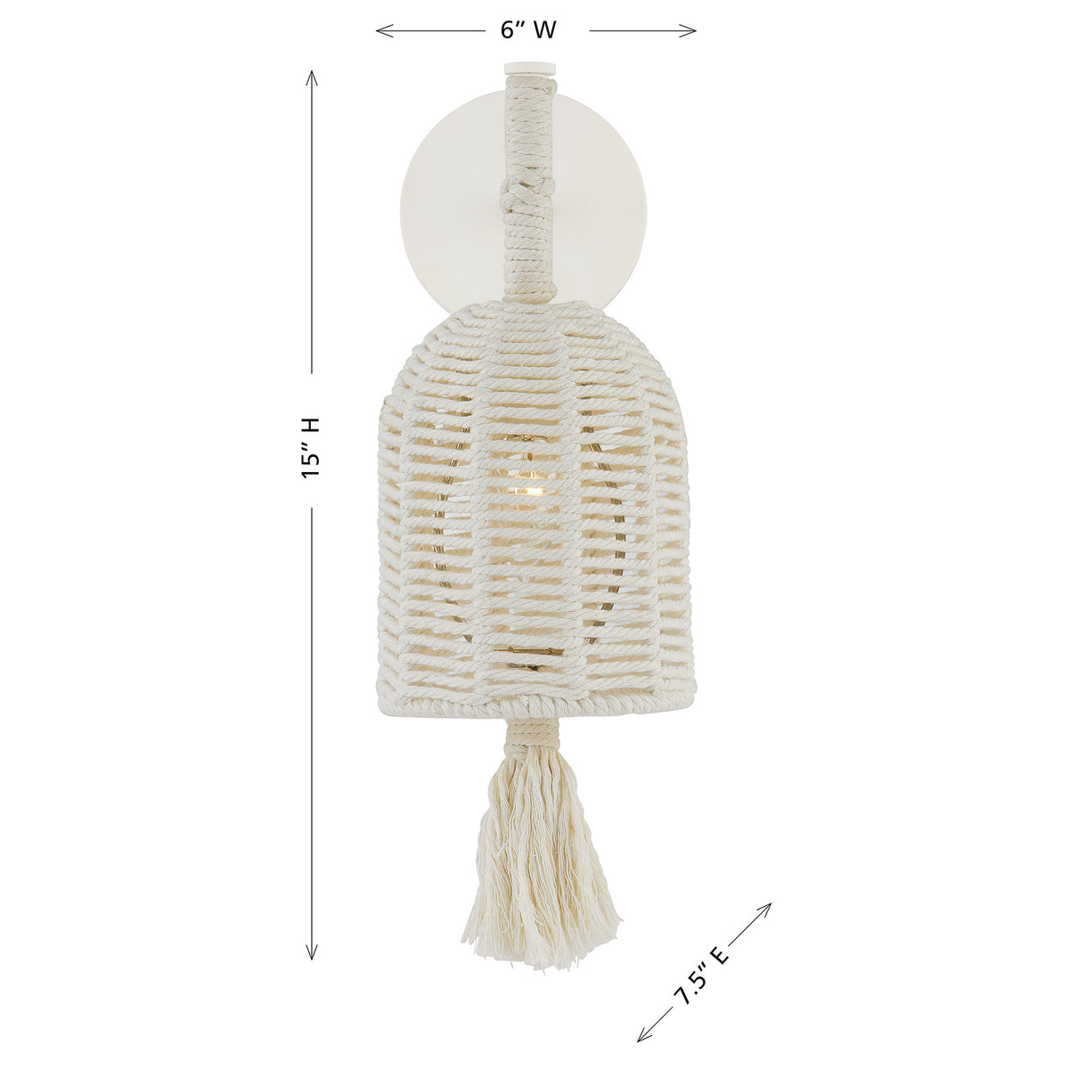 Savoy House Lunara 1-Light Wall Sconce - alternate view