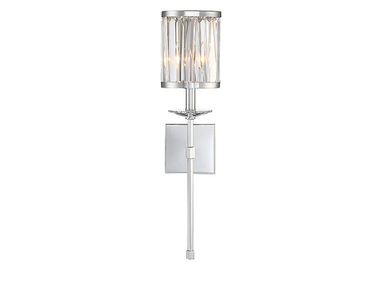 Savoy House Ashbourne Wall Sconce Polished Chrome