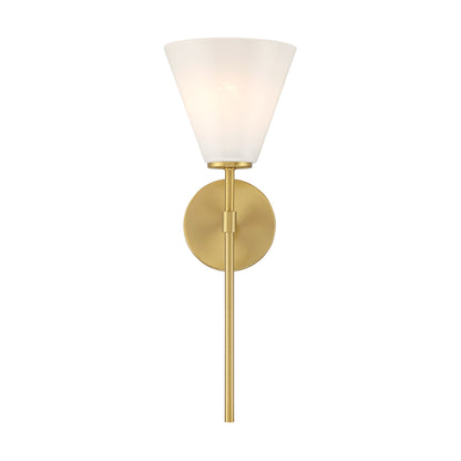 Blair 1-Light Wall Sconce in Warm Brass