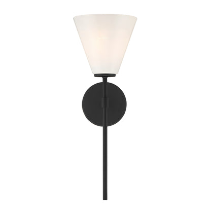 Blair 1-Light Wall Sconce in Warm Brass