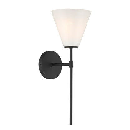 Blair 1-Light Wall Sconce in Warm Brass