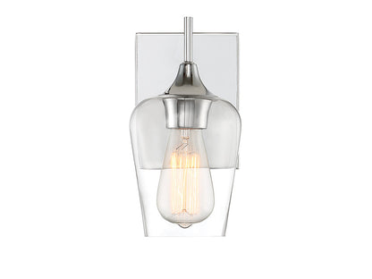 Savoy House Octave Wall Sconce Polished Chrome