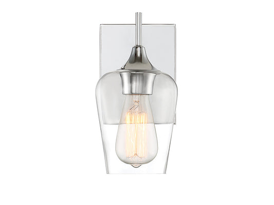 Savoy House Octave Wall Sconce Polished Chrome