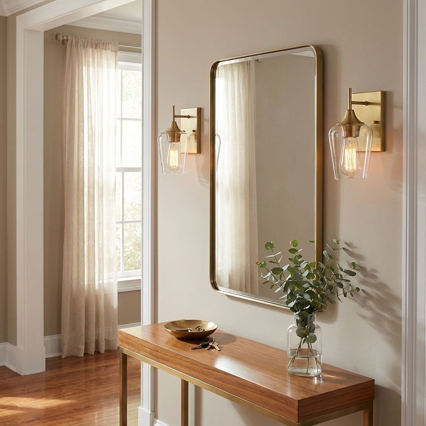 Octave 1-Light Wall Sconce in Polished Chrome