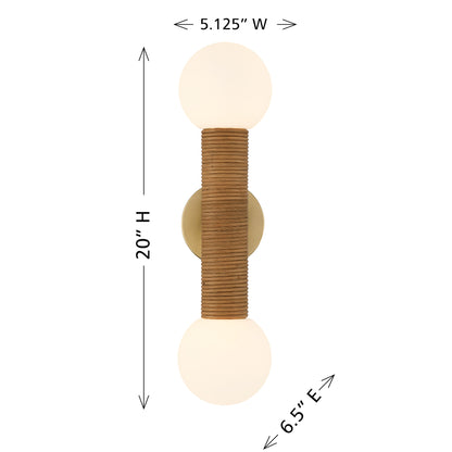 Jarrell 2-Light Wall Sconce