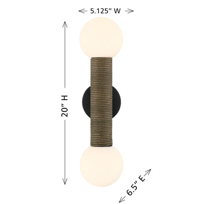 Jarrell 2-Light Wall Sconce