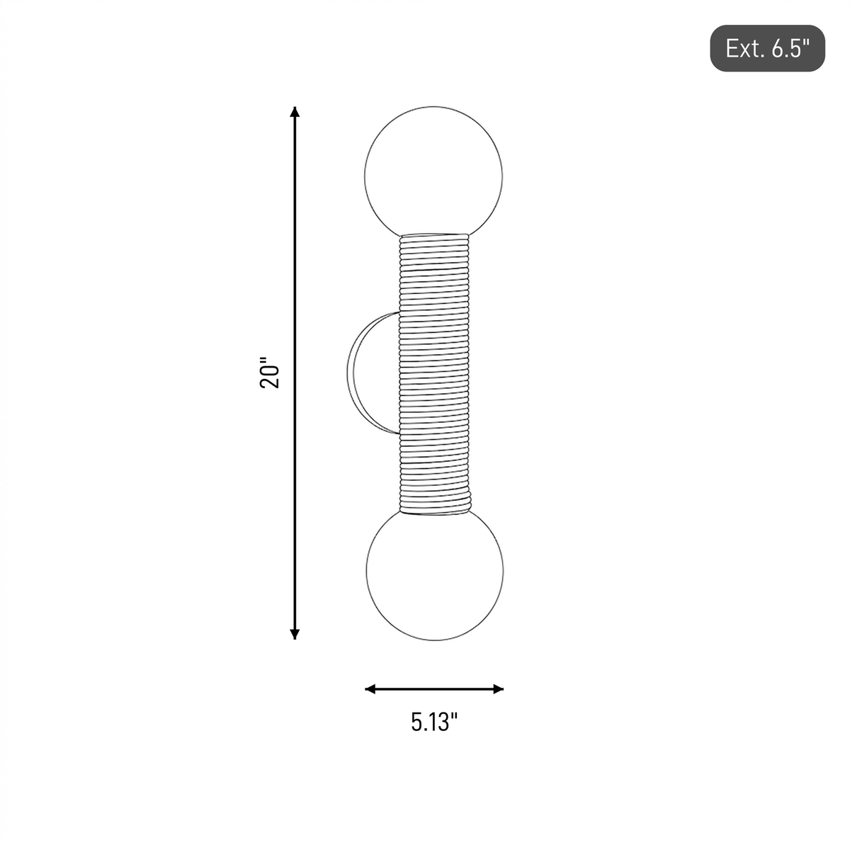 Jarrell 2-Light Wall Sconce