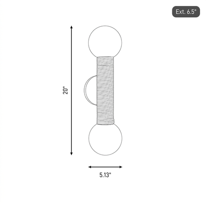 Jarrell 2-Light Wall Sconce