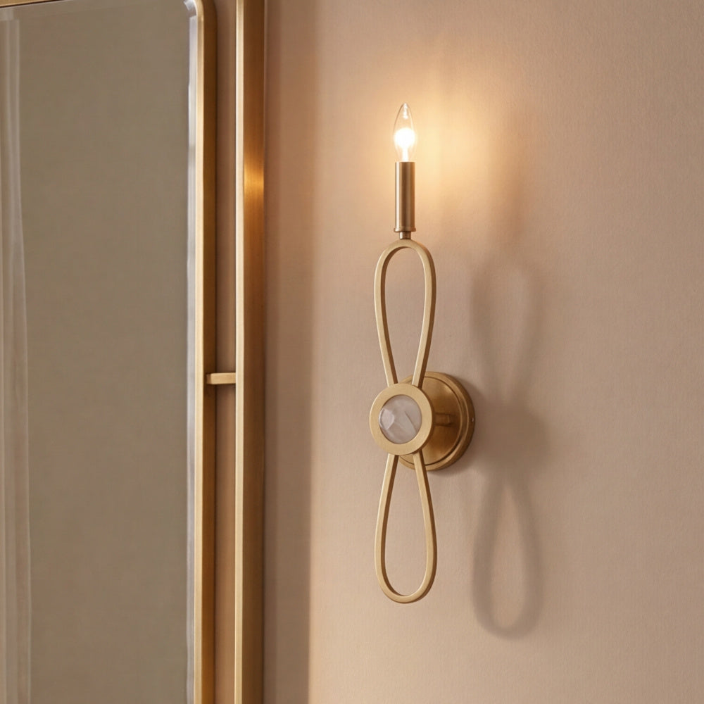 Savoy House Minette 1-Light Wall Sconce - Spun Gold