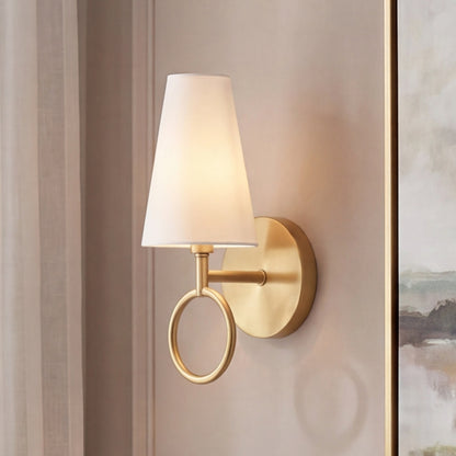 Savoy House Wilkes 1-Light Wall Sconce by Dann Foley, 12.25"H - Warm Brass