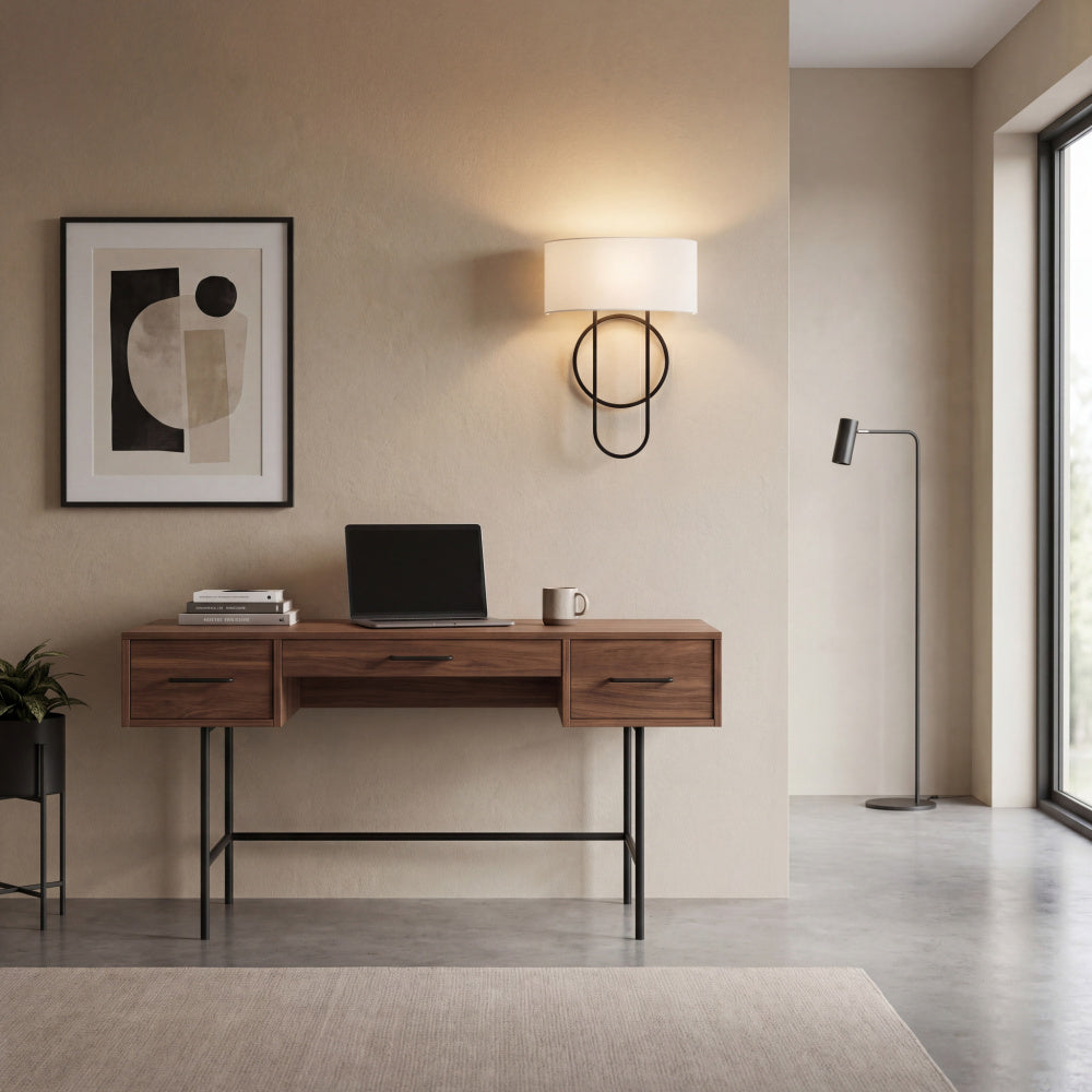 Savoy House Tempe 2-Light Wall Sconce - Matte Black