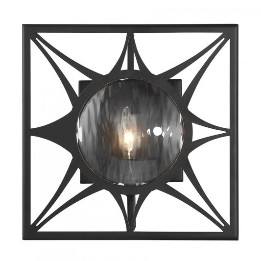 Savoy House Balfour 1-Light Wall Sconce - Matte Black