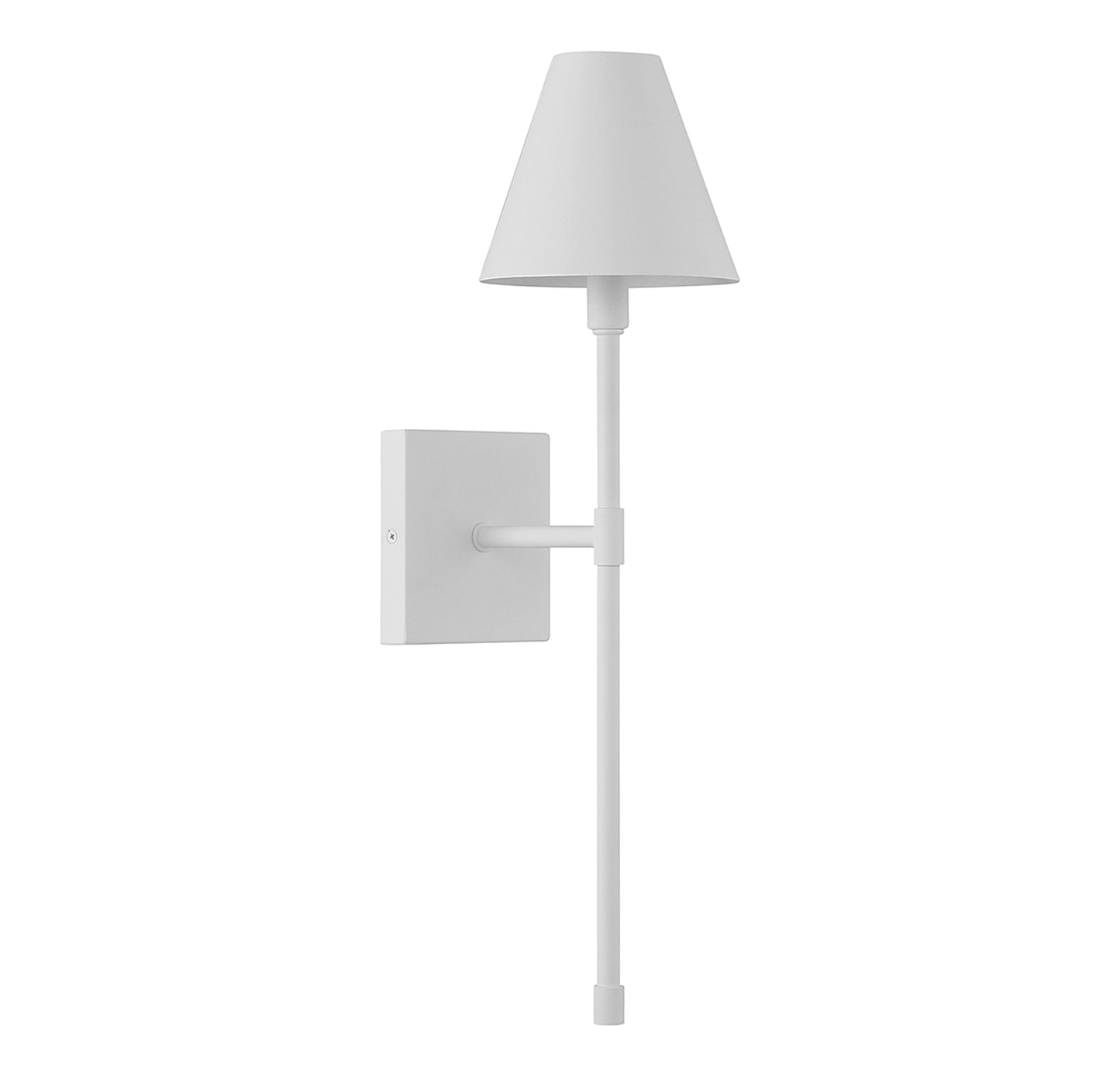 Jefferson 1-Light Wall Sconce in Warm Brass