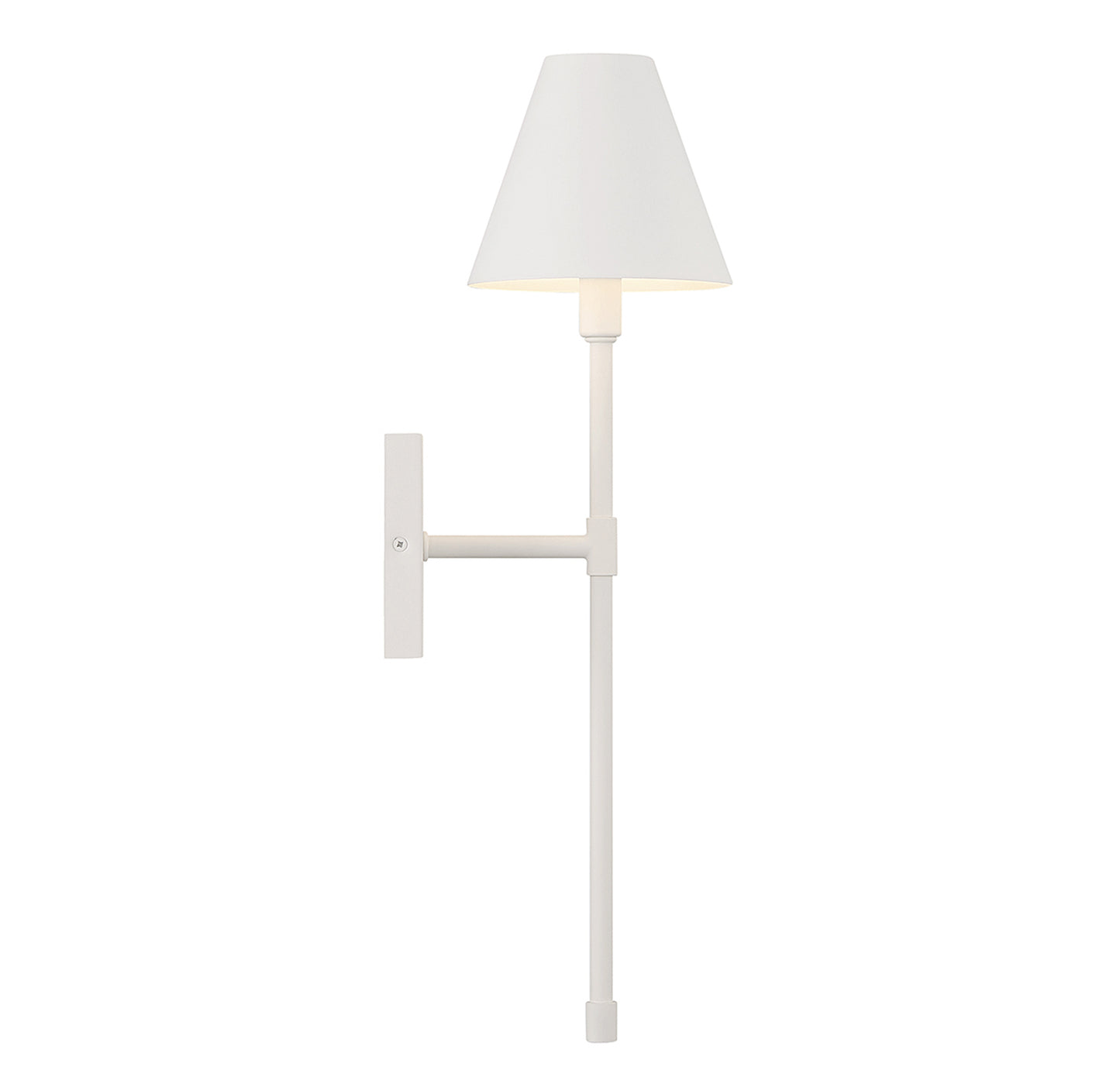 Jefferson 1-Light Wall Sconce in Warm Brass