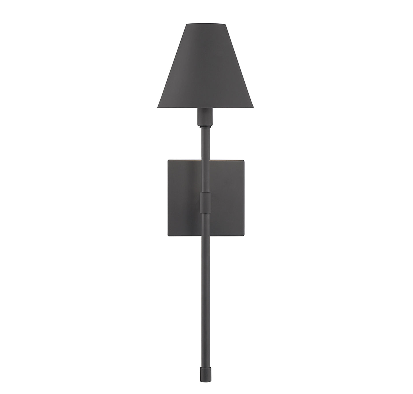 Jefferson 1-Light Wall Sconce in Warm Brass