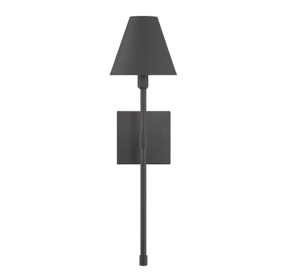 Jefferson 1-Light Wall Sconce in Warm Brass
