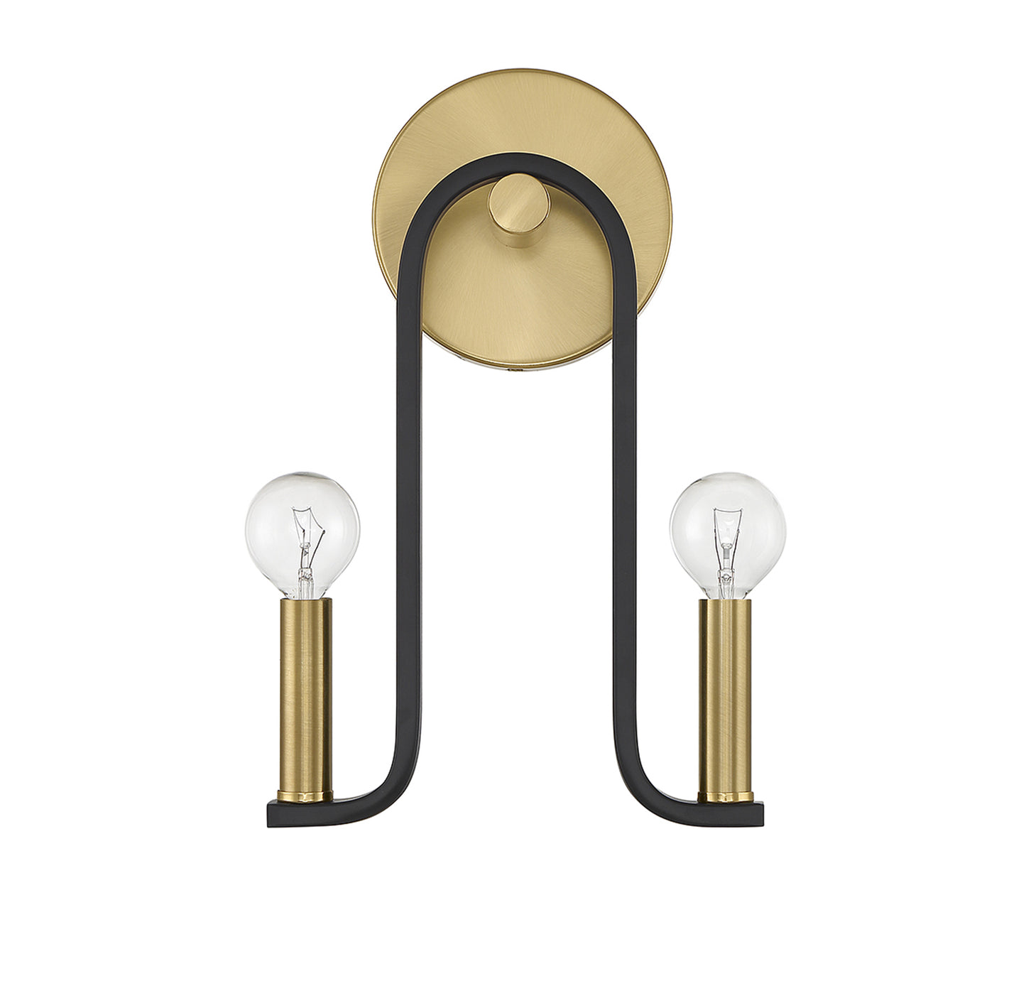 Archway 2-Light Wall Sconce - Matte Black