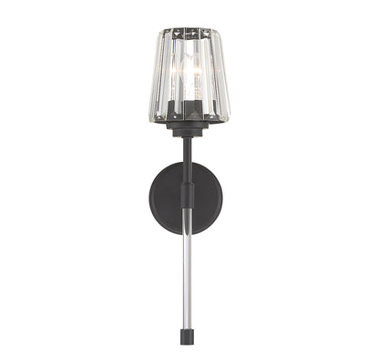 Garnet 1-Light Wall Sconce in Polished Nickel
