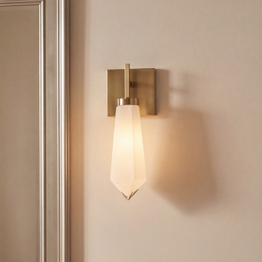 Savoy House Leland 1-Light Wall Sconce by Dann Foley - Noble Brass