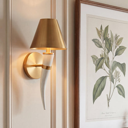 Savoy House Hearne 1-Light Wall Sconce by Dann Foley - Warm Brass