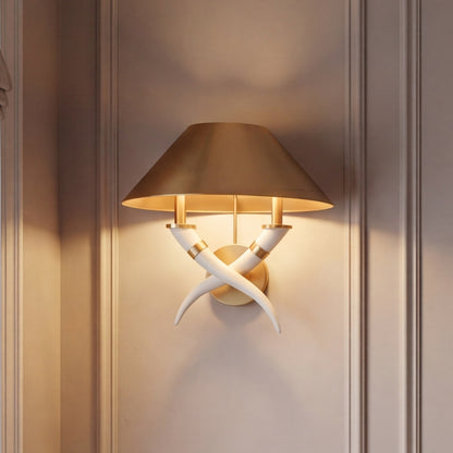 Savoy House Hearne 2-Light Wall Sconce by Dann Foley - Warm Brass