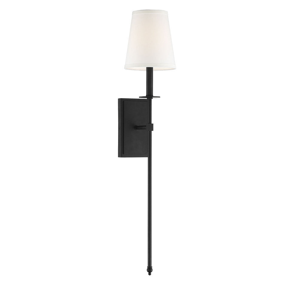 Savoy House Monroe Wall Sconce Matte Black
