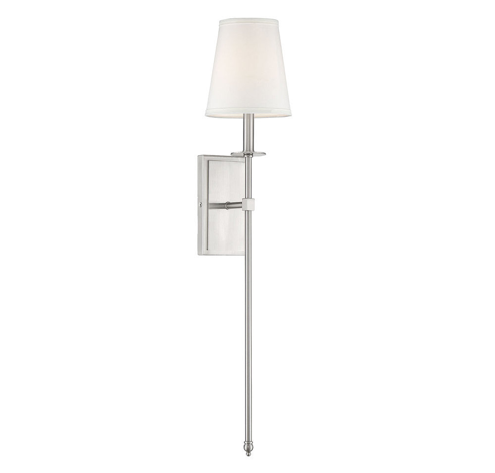 Savoy House Monroe Wall Sconce Satin Nickel
