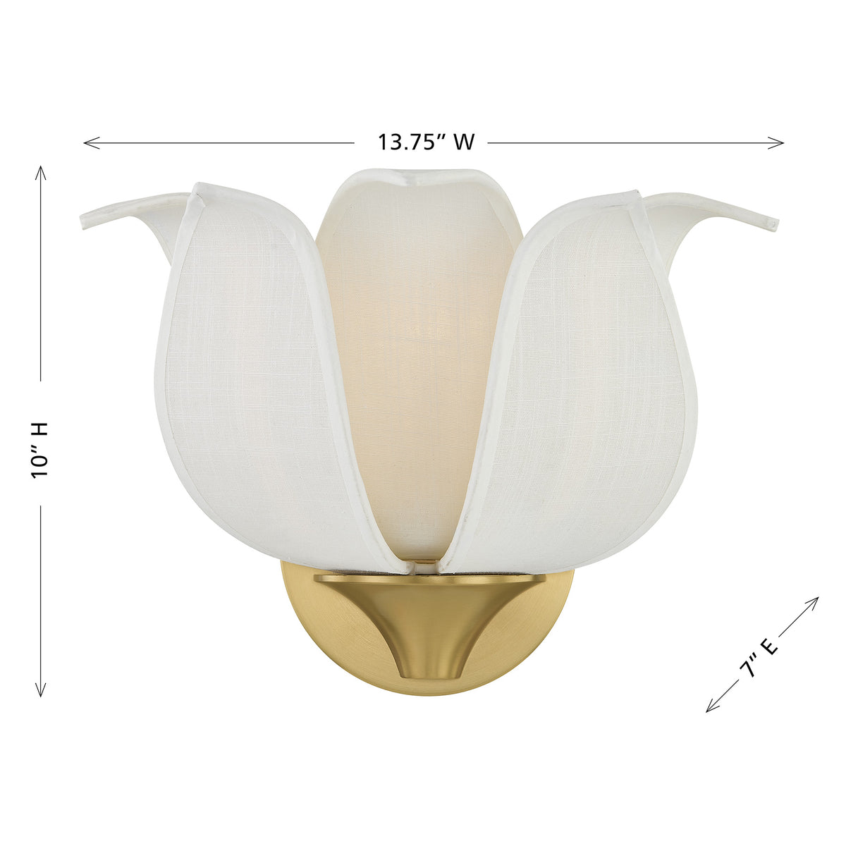 Savoy House Elsie 1-Light Wall Sconce - alternate view