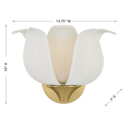 Savoy House Elsie 1-Light Wall Sconce - alternate view