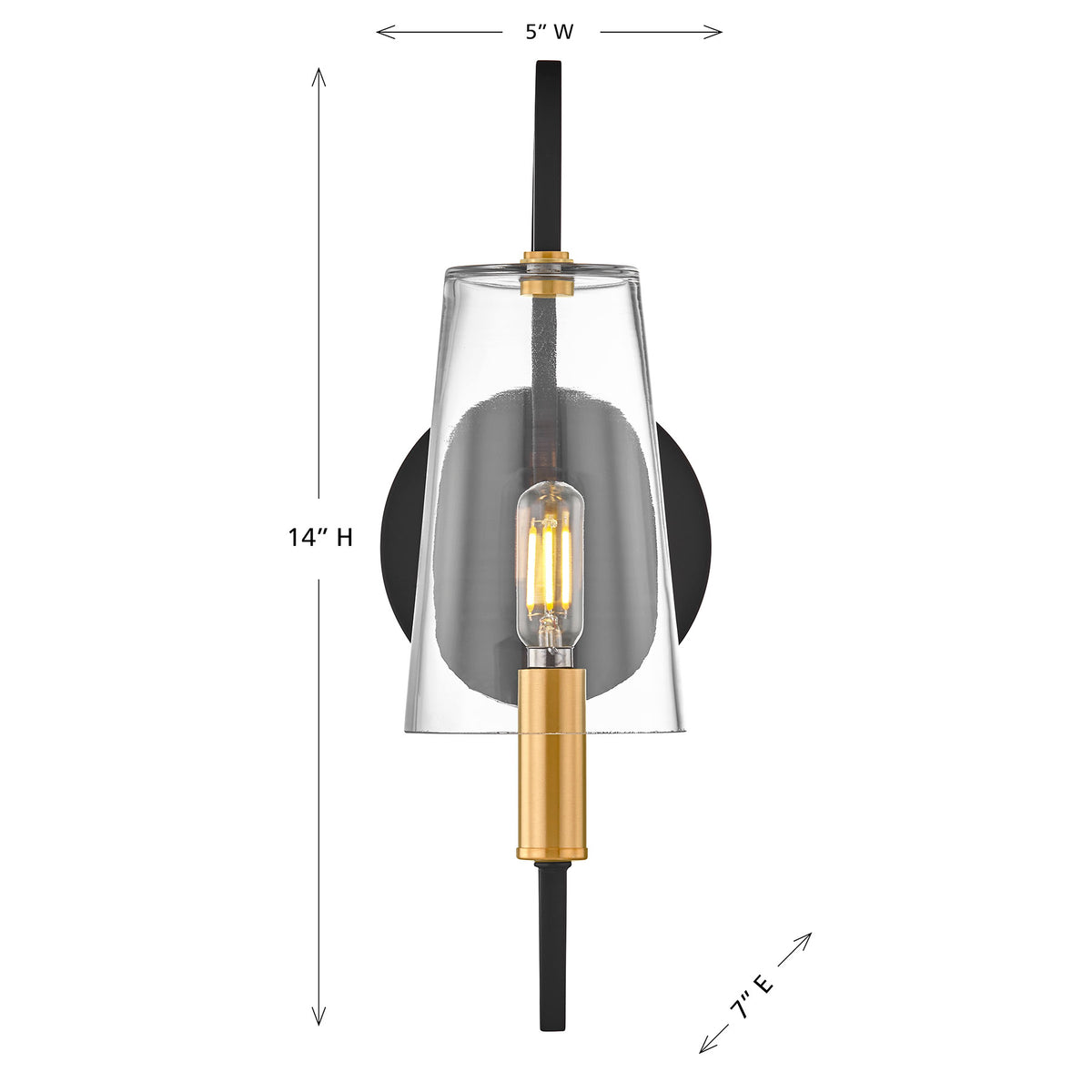 Savoy House Hanley 1-Light Wall Sconce - alternate view