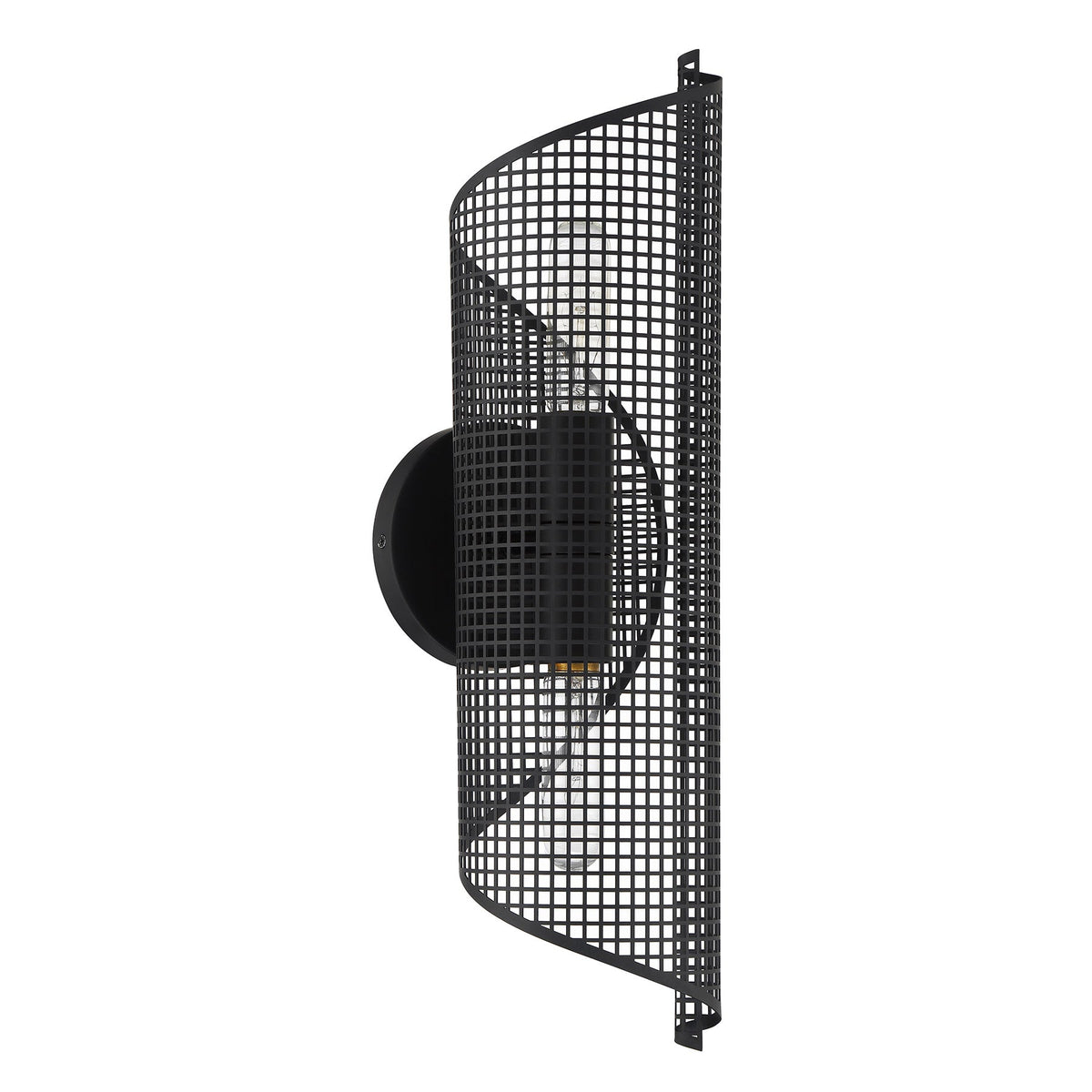 Hillbourne 2-Light Wall Sconce Matte Black