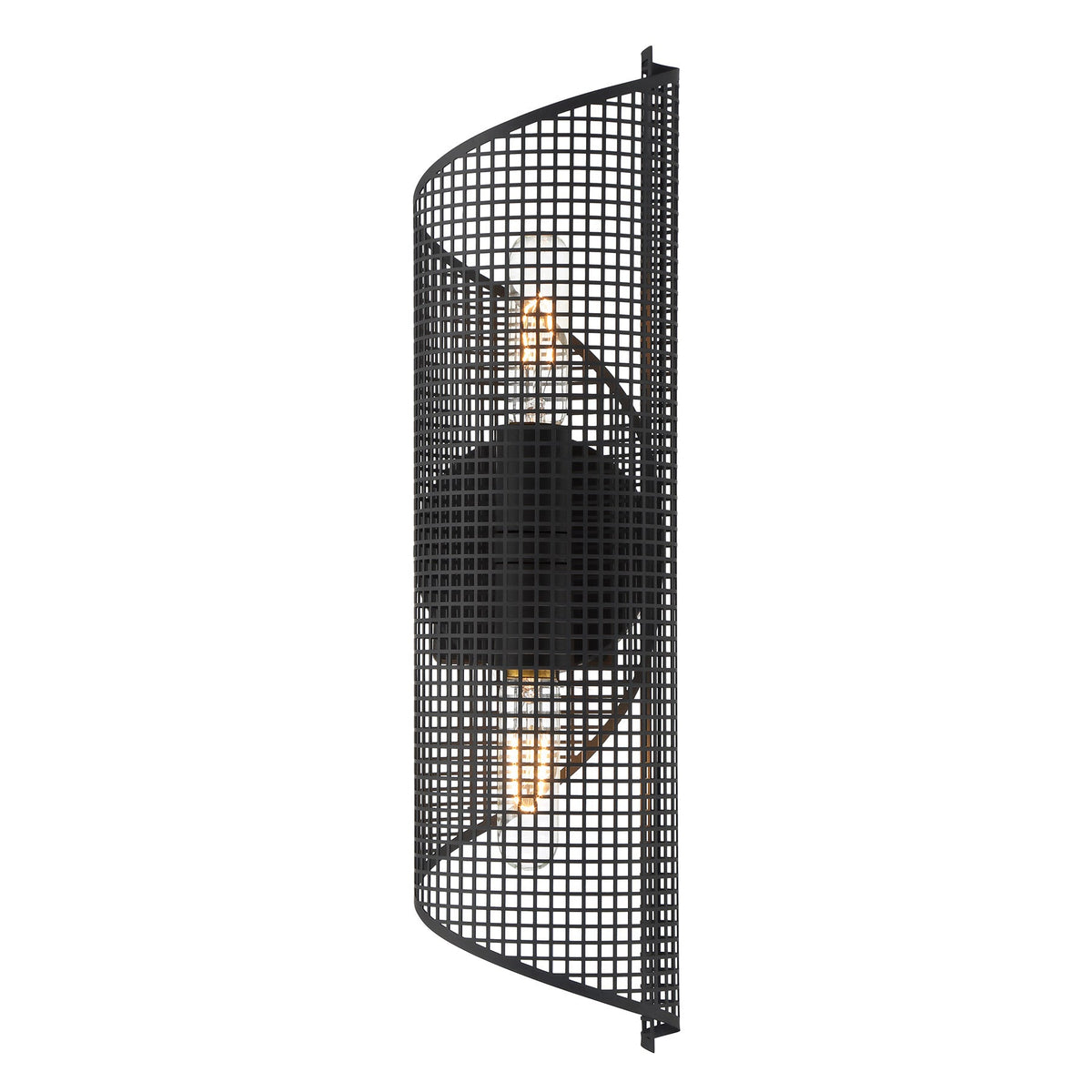 Hillbourne 2-Light Wall Sconce Matte Black