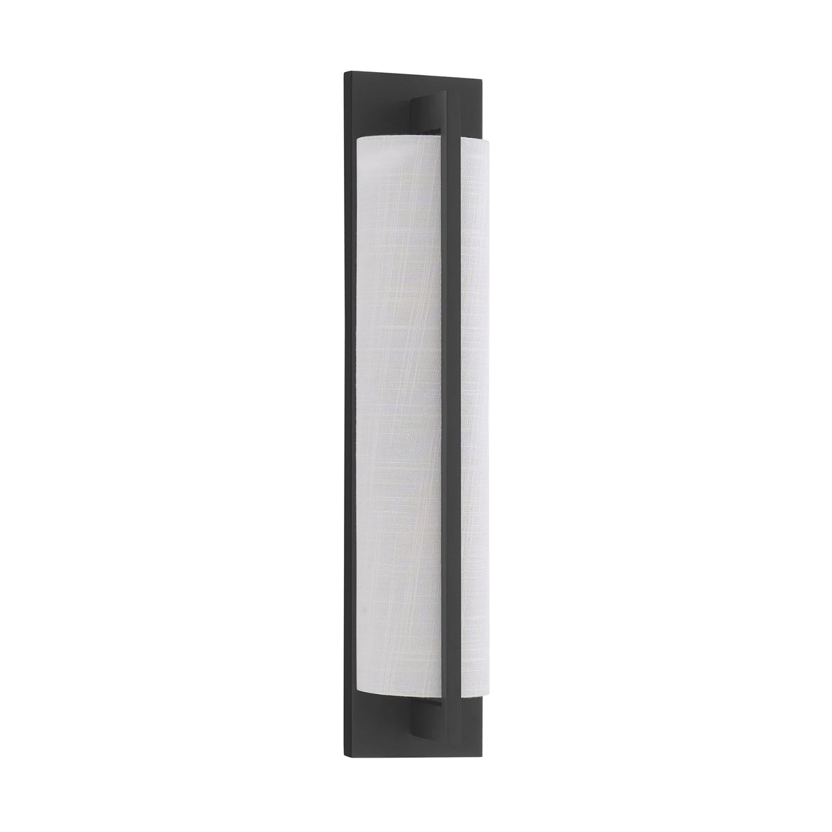 Carver 2-Light Wall Sconce Matte Black