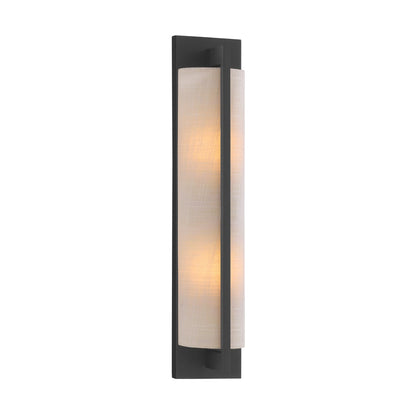 Carver 2-Light Wall Sconce Matte Black