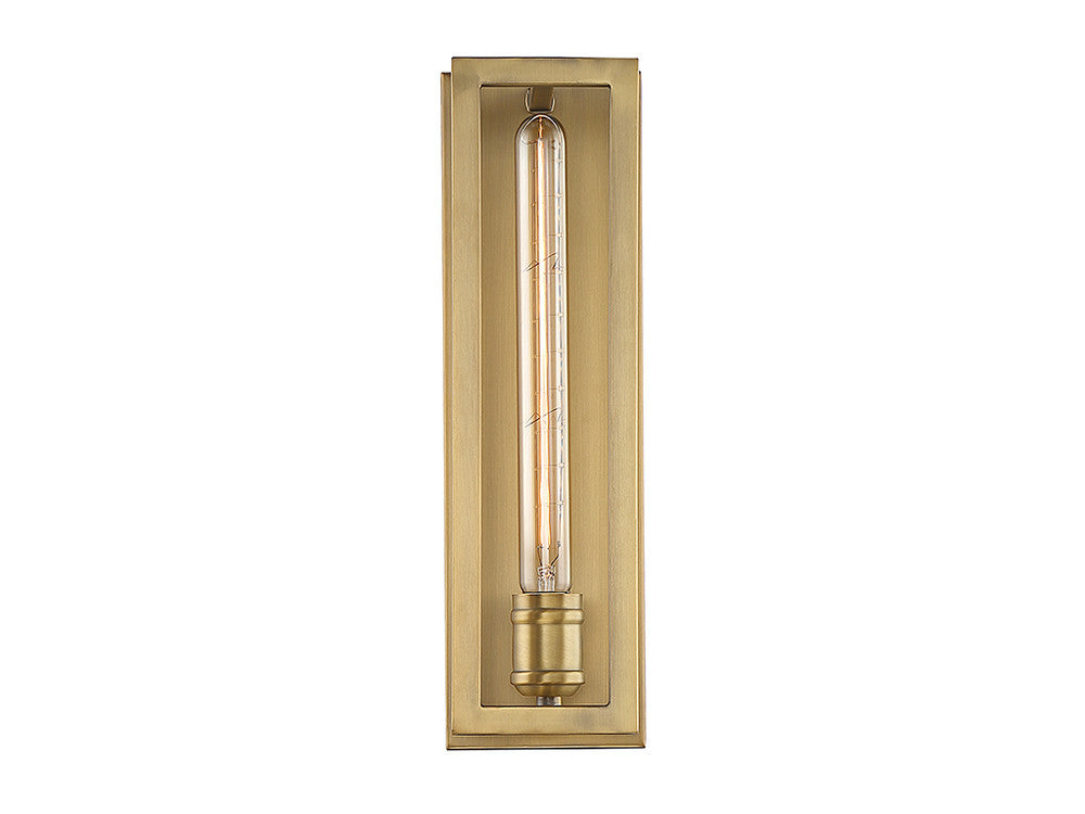 Savoy House Clifton Wall Sconce Warm Brass