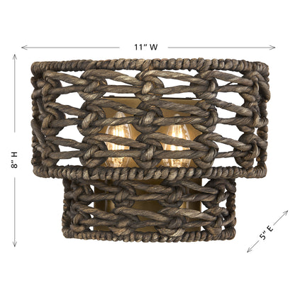 Savoy House Silencio 2-Light Wall Sconce - alternate view