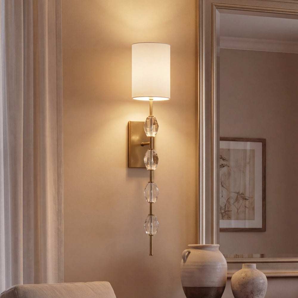Savoy House Sebring 1-Light Wall Sconce - Warm Brass