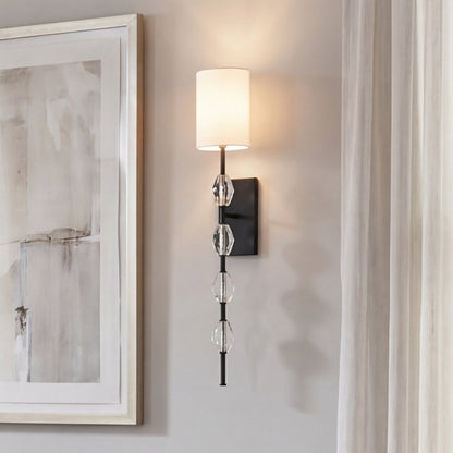 Savoy House Sebring 1-Light Wall Sconce - Matte Black