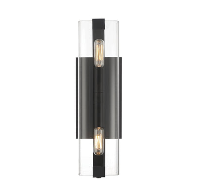 Winfield 2-Light Wall Sconce Matte Black