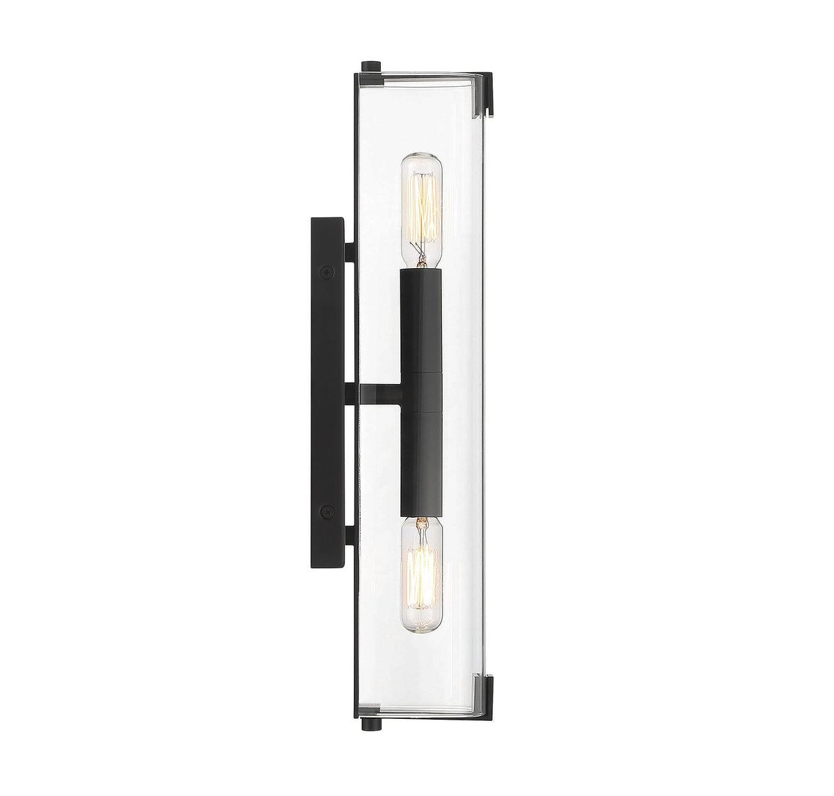 Winfield 2-Light Wall Sconce Matte Black