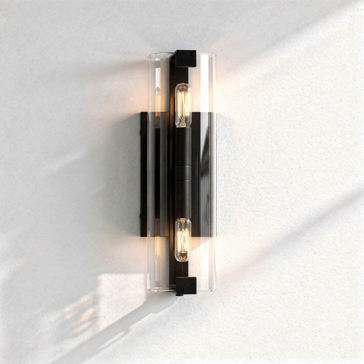 Winfield 2-Light Wall Sconce Matte Black
