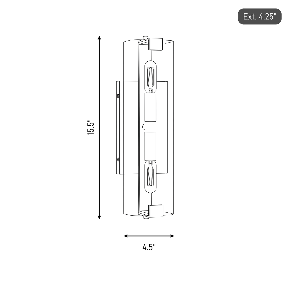 Winfield 2-Light Wall Sconce